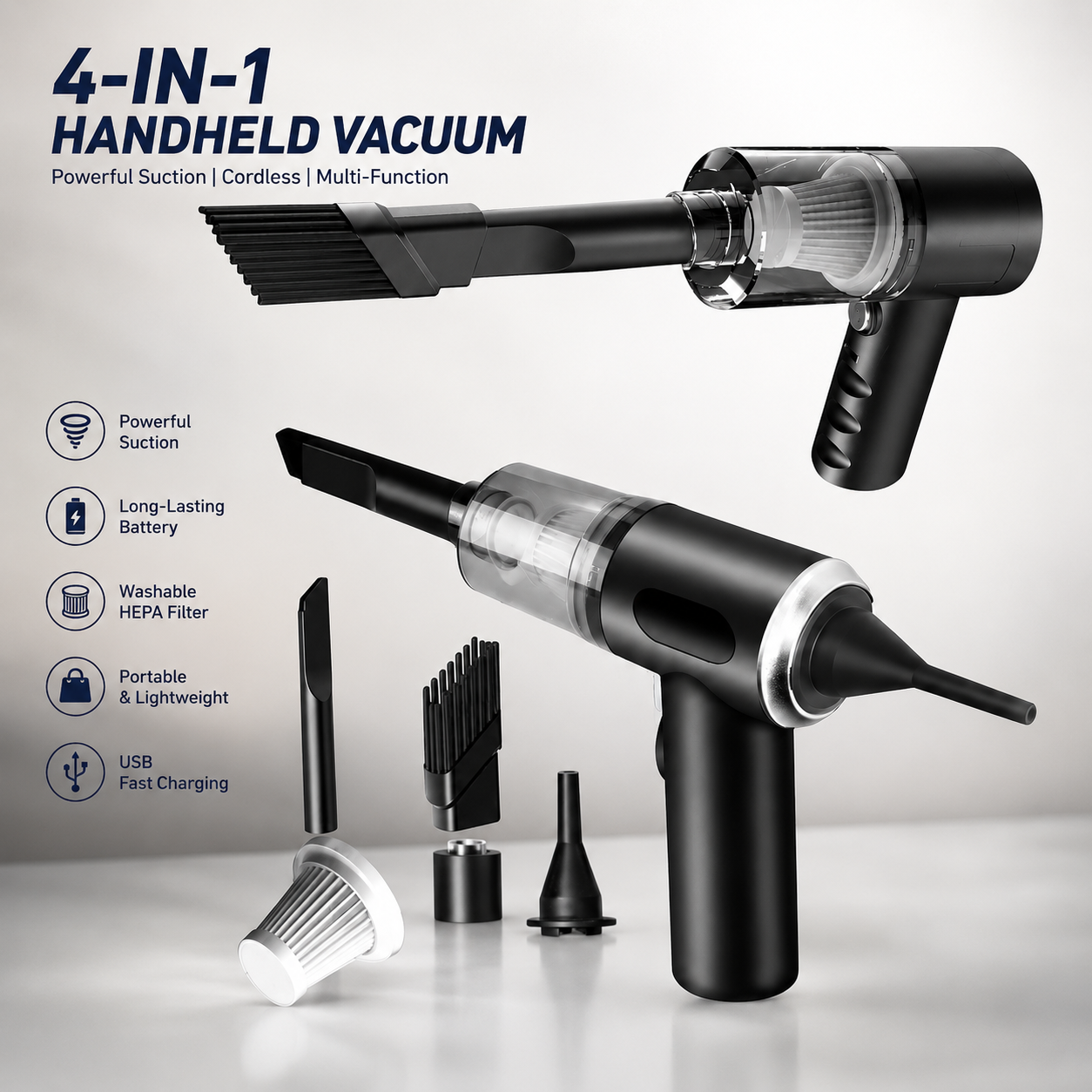 ✨Vacuum Cleaner – Car & Home