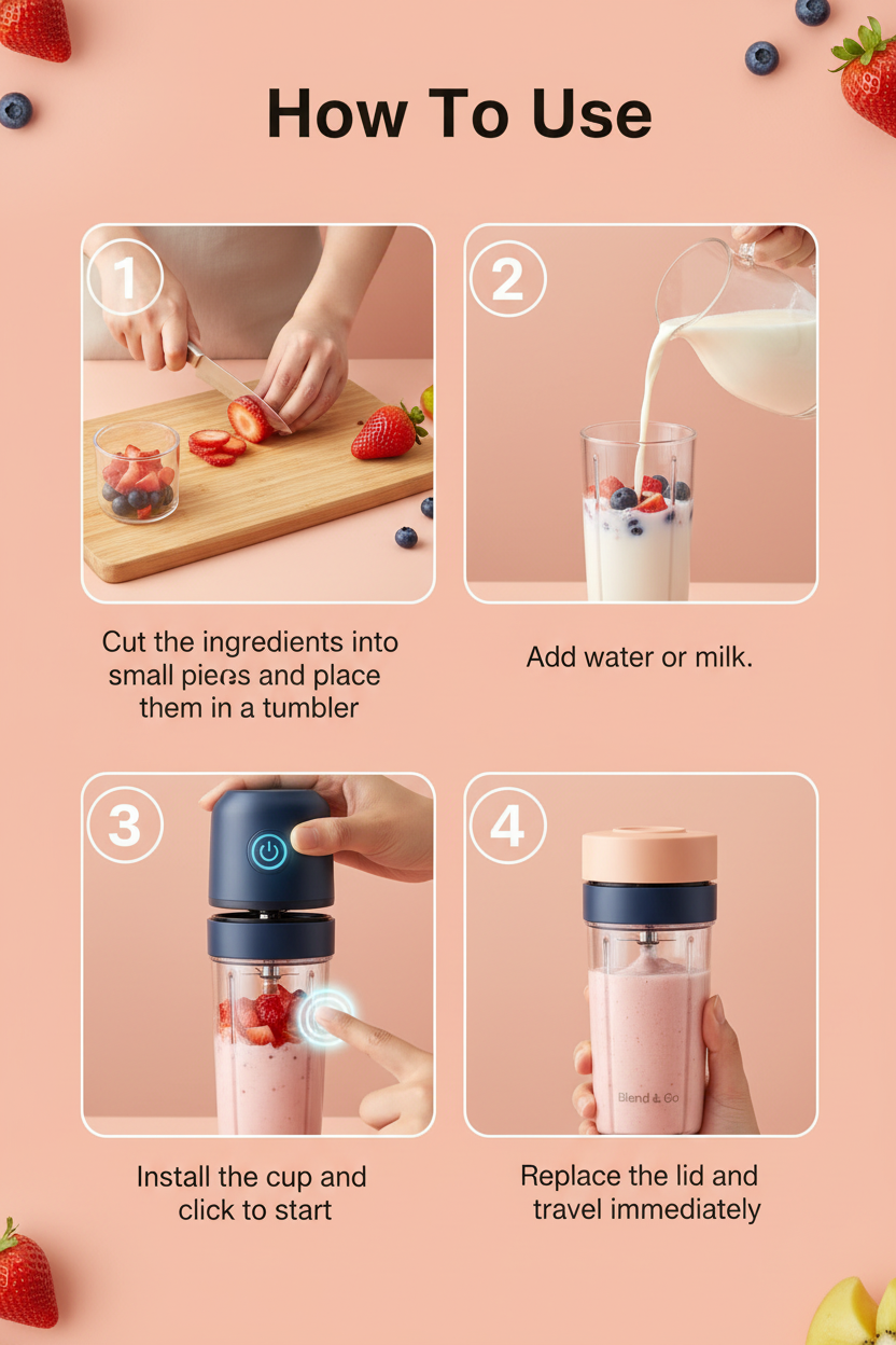 🥤JuiceIt™ Your Smoothie Anywhere🤩
